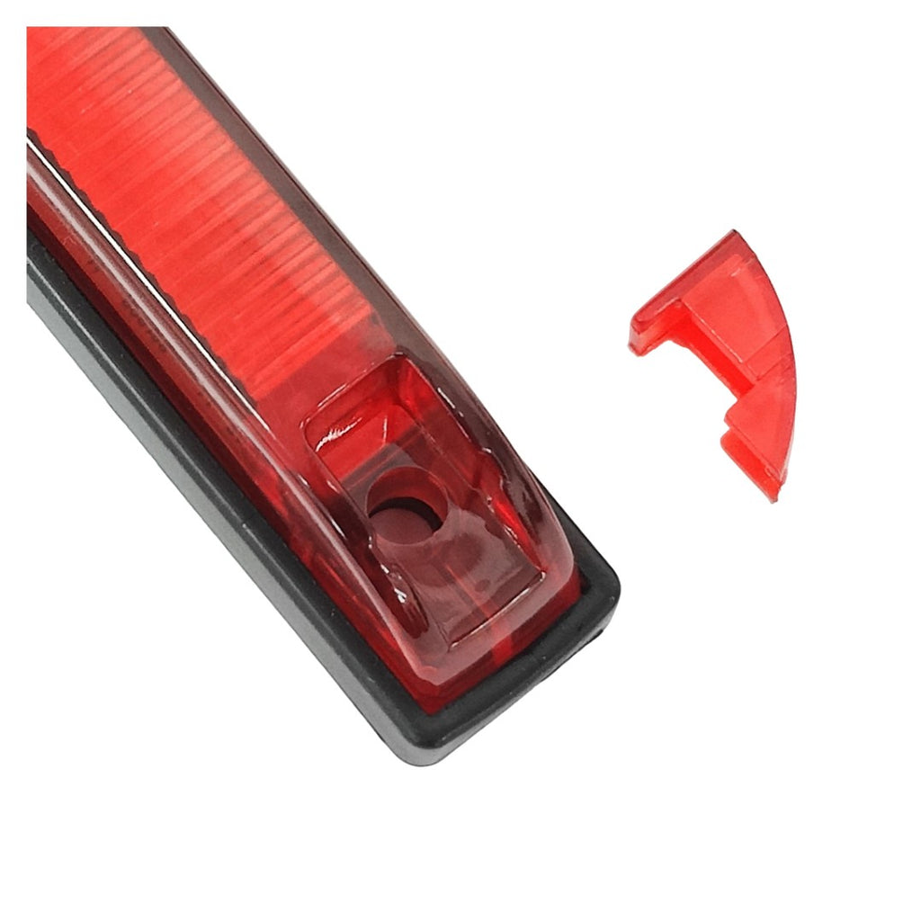 2x LED Brake Slim Strip Trailer Tail Light Bar 18 LED 12V RV Trailer ATV UTE Truck - HOMALL