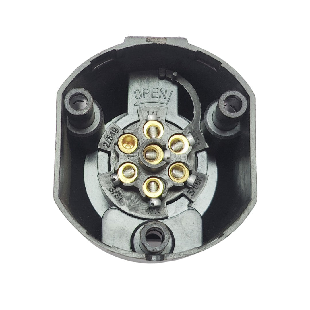 7 pin round socket connector