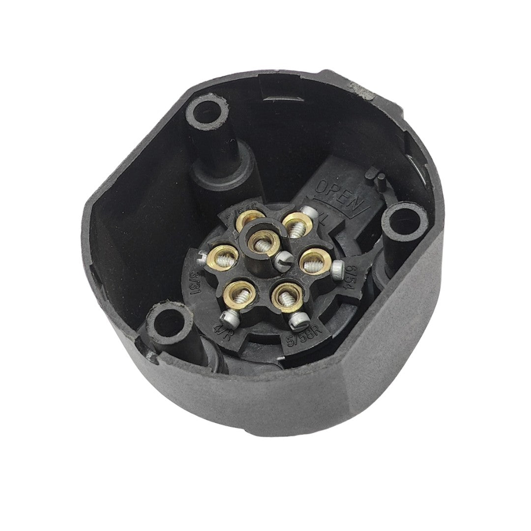 7 pin round socket connector