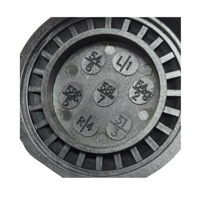 7 pin round socket connector