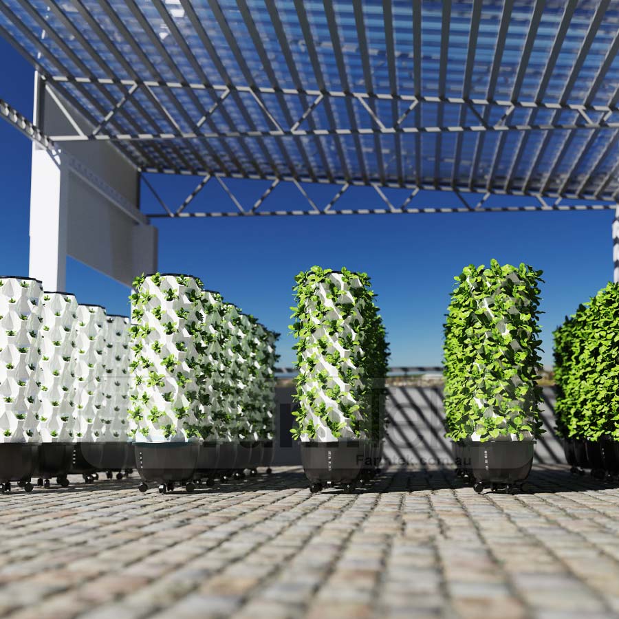 Farmtek Hydroponic Tower Vertical Farming Aeroponic Tower (HT864)