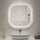 Bathroom Mirror with LED light, 3 Color Temperatures Adjustable, Defog 700x700 Smart Mirror (HM1039) - HOMALL