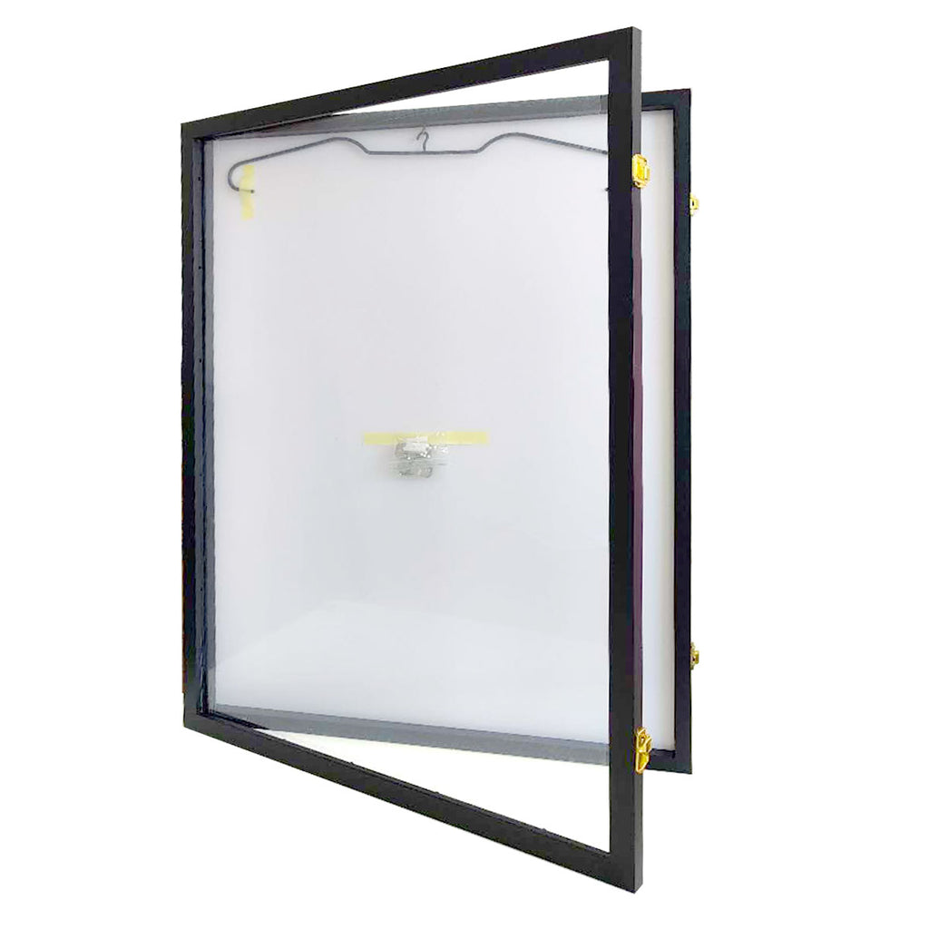 Sport Jersey Frame Display Frame 80x60cm – Black Modern Square Profile