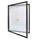 Sport Jersey Frame Display Frame 80x60cm – Black Modern Square Profile