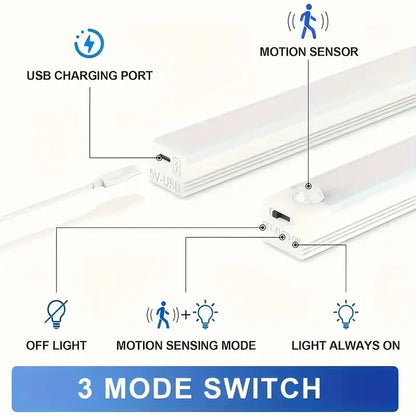 Wireless Rechargeable LED light bar