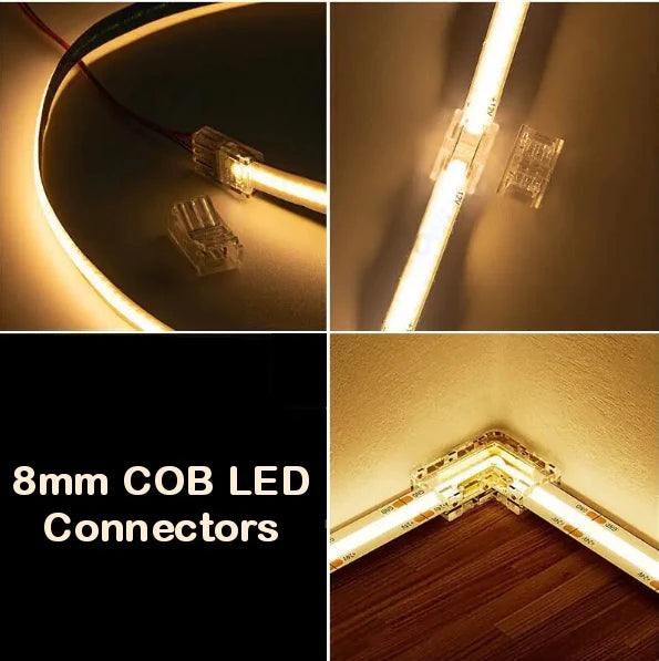 5X LED Strip Light 8MM Joiner LED Connector - HOMALL