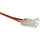2X COB LED Strip Light 8MM Power Cable Connector Bare Wire - HOMALL