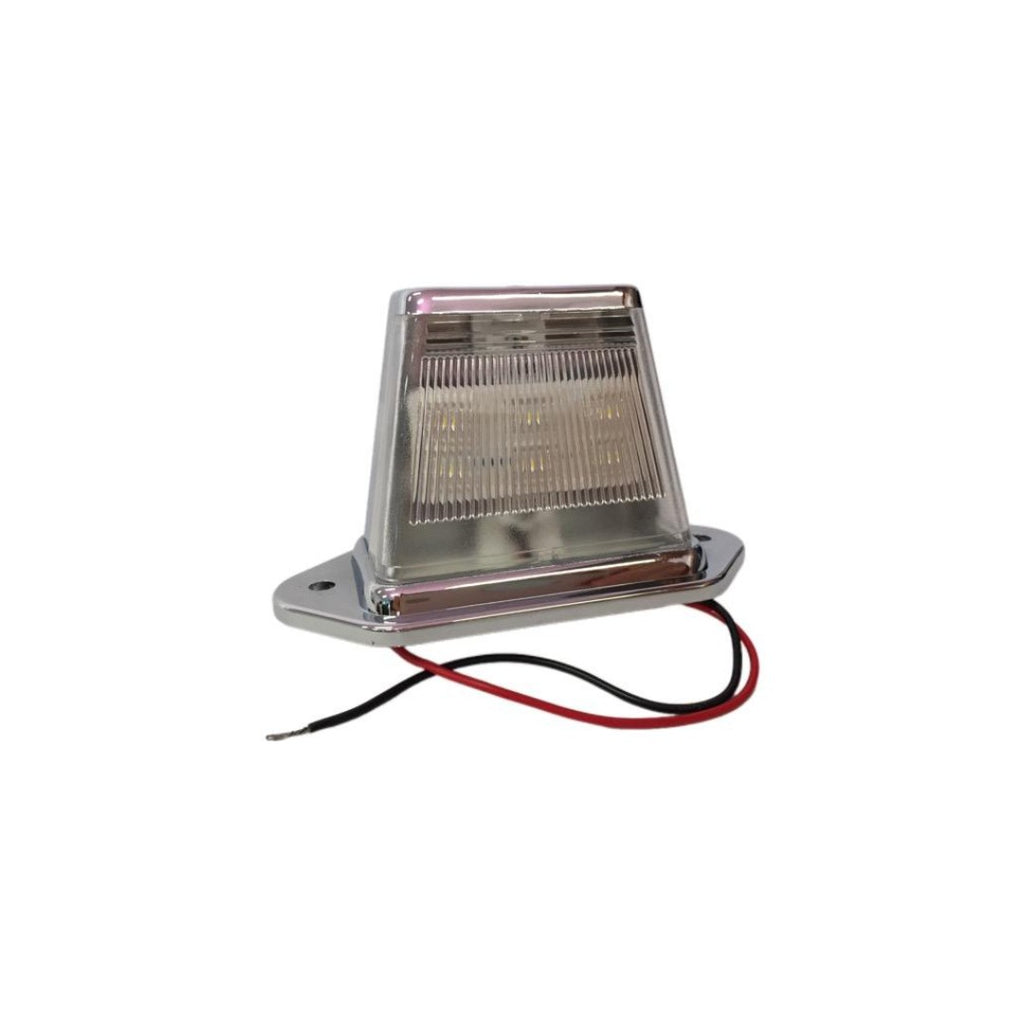 2x License Number Plate Light 6 LED Side Lamp for Truck SUV Trailer Lorry 12V Warm White - HOMALL