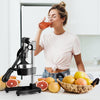 Hand Press Juicer Fast Extract 304 SS + Cast Alloy Fruit Extractor Squeezer Orange Citrus Manual Juicer
