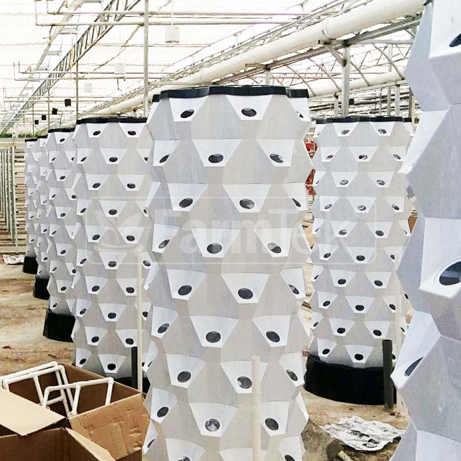 Farmtek Hydroponic Tower Vertical Farming Aeroponic Tower (HT864)