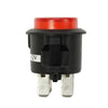 3x Push Button Switch LED Pilot Light 12V ø20mm Auto Marine 12V/20A, 125V/16A, 250V/10A (R13-527) - HOMALL